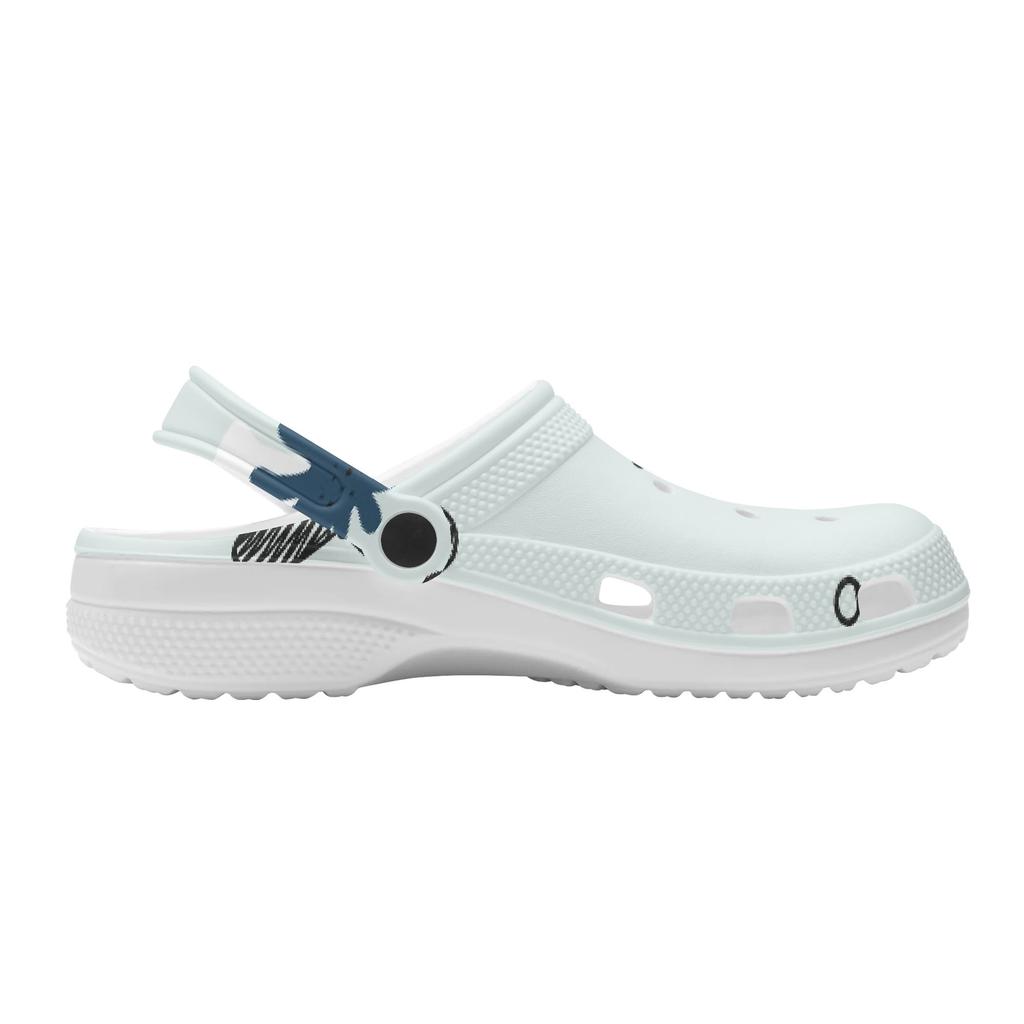 Pattern Printed EVA Clogs Women Men Breathable Lightweight Slip On Casual Footwear Soft Sole Summer Sandals Daily Walking