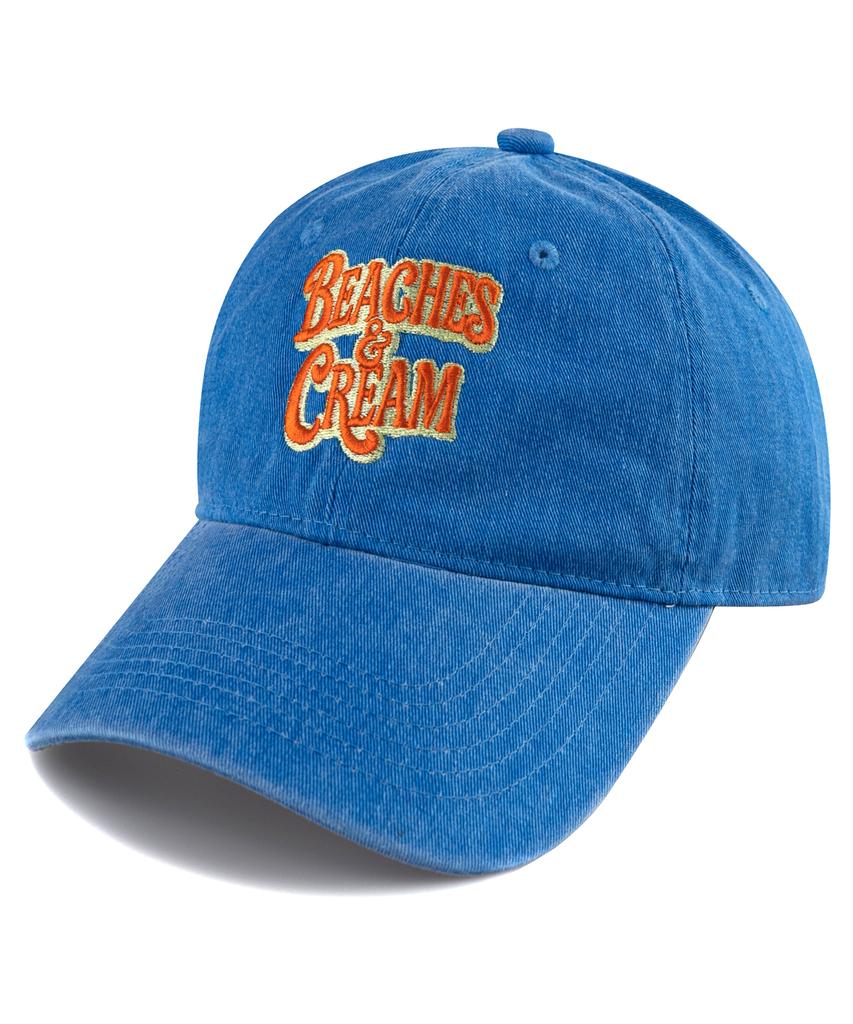 Bichiseuaenkeulim Shadow Pigment Ball Cap-Blue
