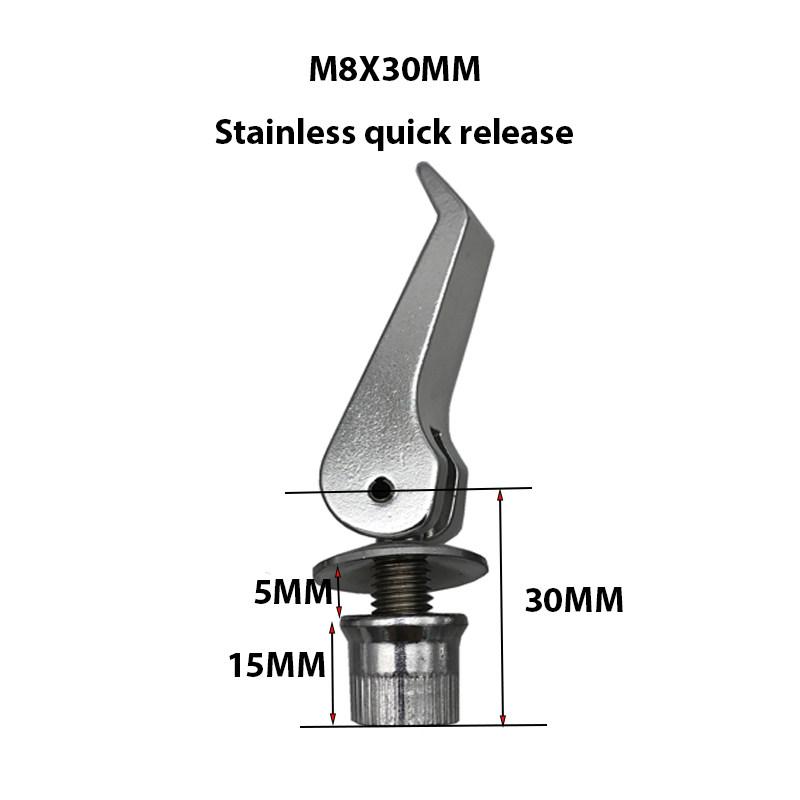 Stainless Quick Release M8 Anti Rust Outdoor Cam Lever Eccentrics Aluminum Solar Plate Fix Bolt Screw Ss316 Parts