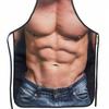 Creative Funny Character Print Waterproof Apron For Kitchen Cooking Home Use