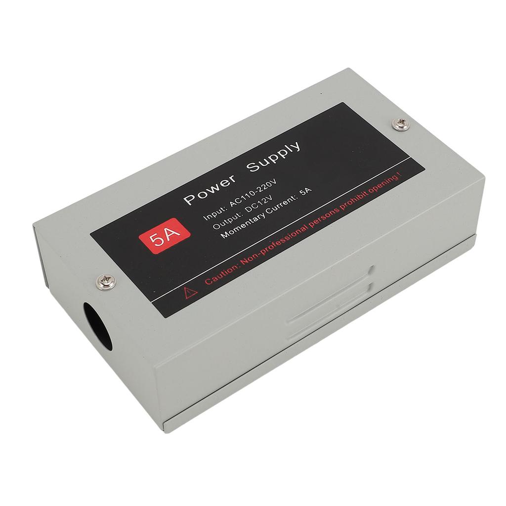Doorbell Power Supply 12V 5A Iron Construction Video Doorbell Transformer Power Adapter