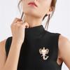 Vintage Schönheit Emaille Elefanten Broschen für Frauen Mann Unisex Hochwertige Persönlichkeit Casual Brosche Pins Weibliche Geschenke