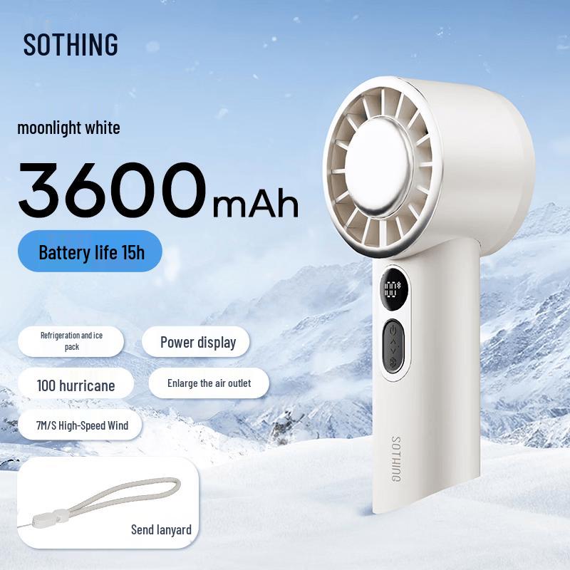 SOTHING Mini Handheld Bladeless Turbine Fan