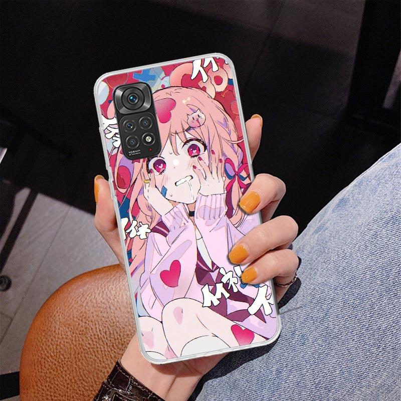 Cute Anime Girl INS Phone Case For Xiaomi Redmi Note 15 14 13 12S 12 11 Pro Plus 14S 11S 11E 10 10S 11T 5G Personalized Cover Re
