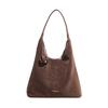Commuter retro matte bag autumn and winter new fashionable large-capacity shoulder bag going out tote bucket bag