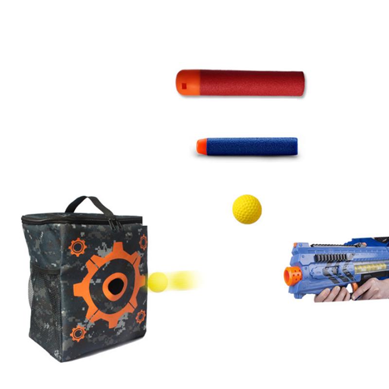 Target Pouch for Series, 2 in 1 Target Storage Carry Equipment Bag for Blasters Refill Clip Darts System default#0
