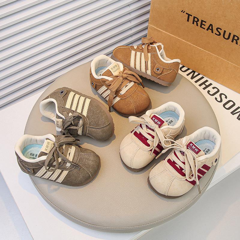 Two-year-old Girl Casual Shoes Baby Shoes Spring and Autumn Lightweight Single Shoes Children Soft Baseplate Shoes Moral Training Shoes Classmate Tide
