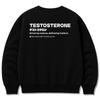 Seupeullaesikodeu Heavy Crew Neck Sweatshirt Black - Teto (Testosterone)