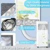 Thickened Portable Ac Window Seal Kit Aluminum Foil Cotton Oxford Cloth Exhaust Hose Vent Cover Waterproof Heat Insulation