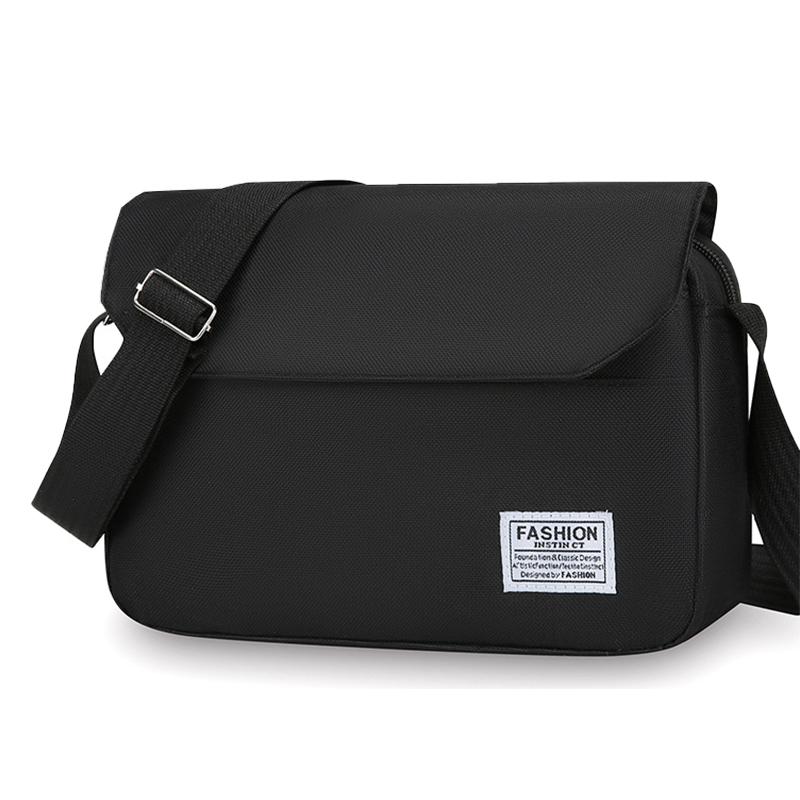 

Men S Small Bag Shoulder Bag Trendy Diagonal Backpack Chest Bag Lightweight Boy Mini Casual Bag Mobile Phone Waist Pack one size чорний