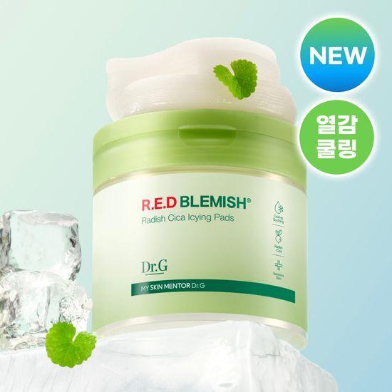 

Dr.G Red Blemish Turnip Cica Icing Pads 60 Sheets