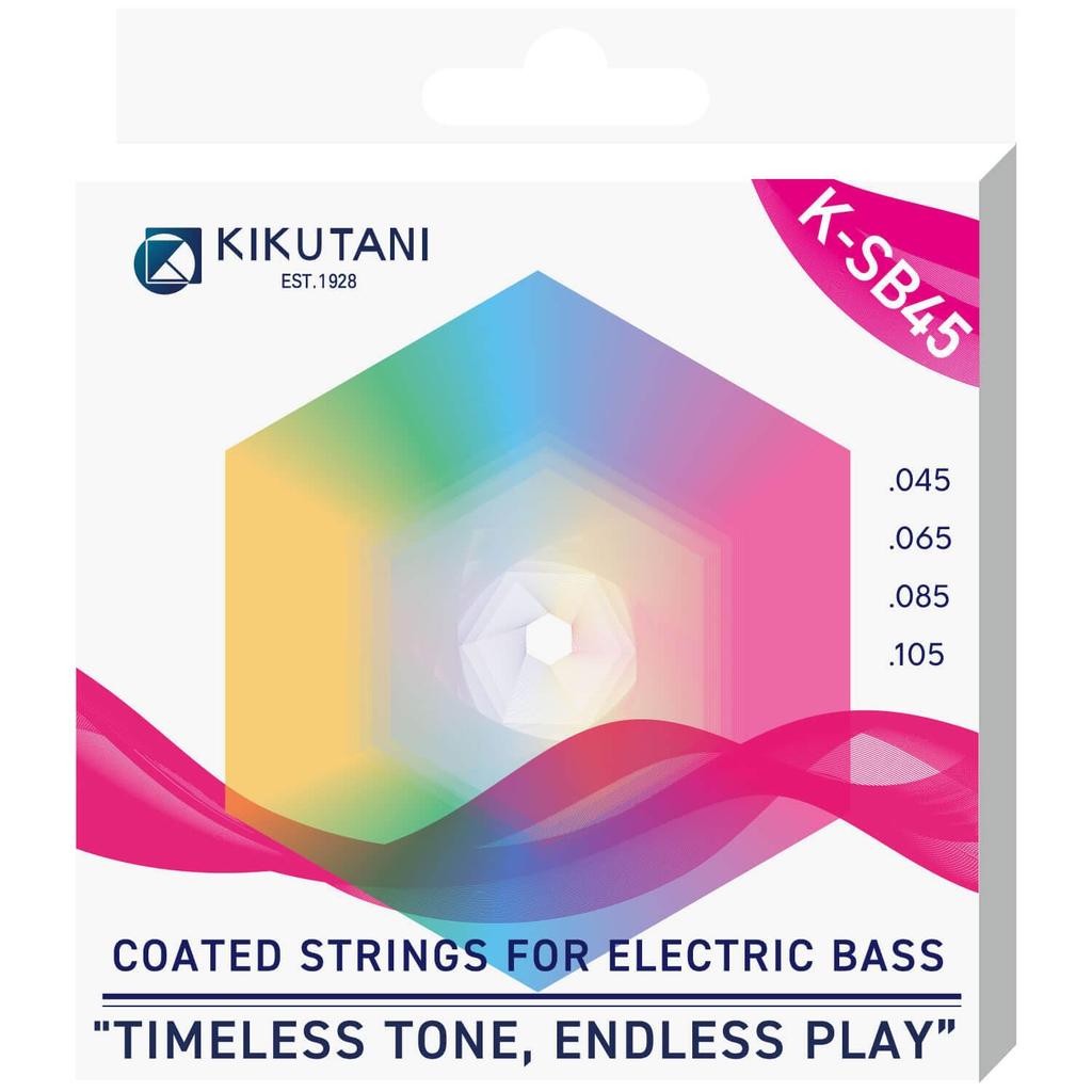KIKUTANI K-SB45 Coated Electric Bass Guitar Strings [045-105]