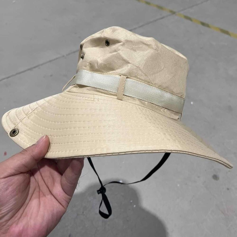 Women Garden Wide Brim Sun Hat Hiking Cap Neck Flap Cover Bucket Hat