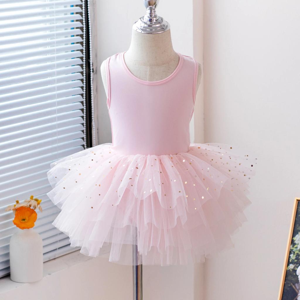 Kids Girls Ballet Dress Baby Children Cosplay Tutu Flower Dress Tulle Dancewear Clothing Ballerina Fairy Party Costumes