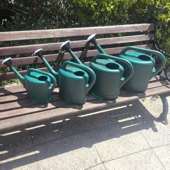 Long Spout Watering Can Sprinkler Head Watering Can Plastic Watering Pot with Handle for Home Indoor Outdoor Gardening