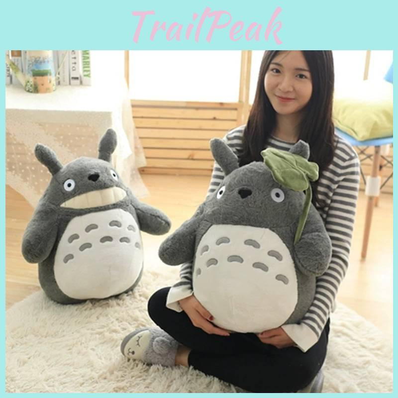 My Neighbor Totoro Plush Toy With Lotus Leaf Design Suitable For Kids Daily Gift