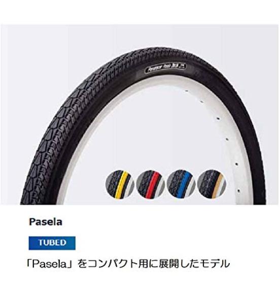 Panaracer Clincher Tire X Pasera Compact Black Wheel Folding [18 1.50] 8H185-PA-B (Small Bicycle/City Riding/Commuting)