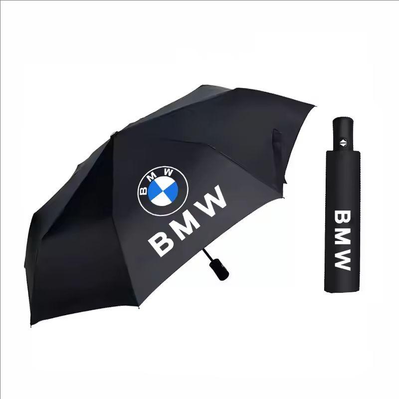 Car Styling Portable Folding Automatic Umbrella UV Protection /Sticker For BMW F10 F20 F15 F25 F30 F48 G20 E39 E46 E60 E90 X1 X3