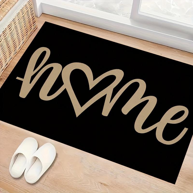 1 love doormat for entrance door, bathroom, living room, home decoration, spring decoration