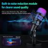High Sensitivity Professional Dynamic Microphone for Streaming Computer Recording Mic Noise Reduction for Recording