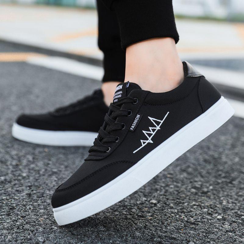 Módní pánské boty šněrovací bílé jarní podzimní lehké tenisky designérské luxusní výhodné nabídky běžné pracovní výprodejové ležérní boty pro muže