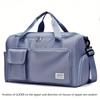 Borsa da Viaggio Unisex Grande Capacità Borsa Tote Sportiva da Palestra in Nylon per Donne Borsa Duffel Weekender per Pernottamento con Scomparto per Scarpe