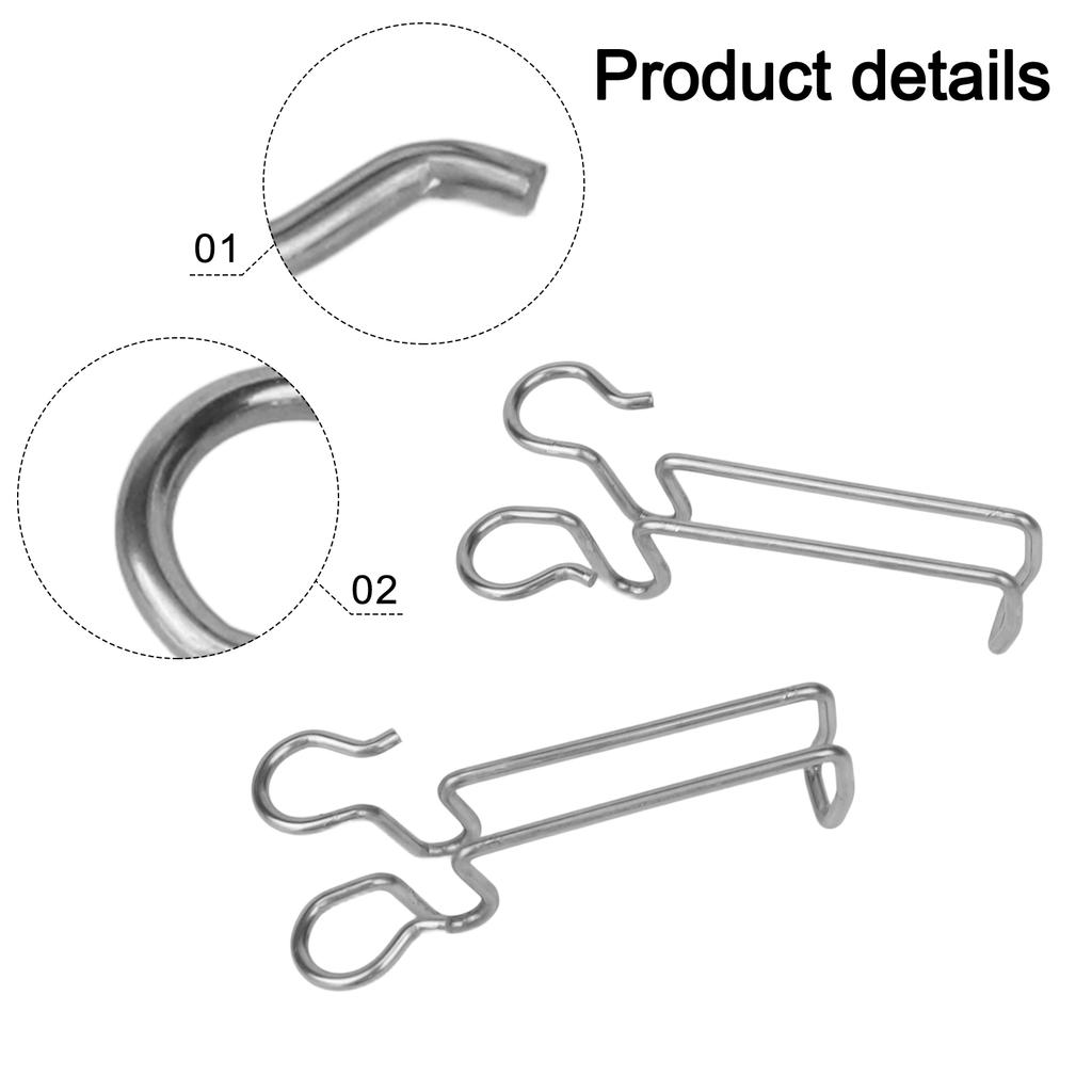 Cable Management Photovoltaic Hook Clip Robust Anti-fall Mechanism Efficient Photovoltaic Installation Tool 30mm