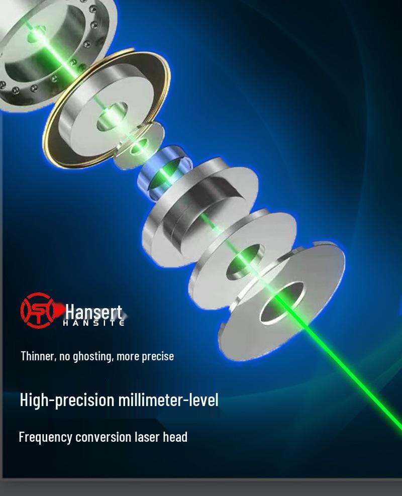 16-line High Precision Green Laser Level with Automatic Leveling for Indoor/Outdoor Use