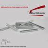 Manual Brad Nailer and Staple Gun with U-Shaped and Hog Ring Staples - Model 1008F