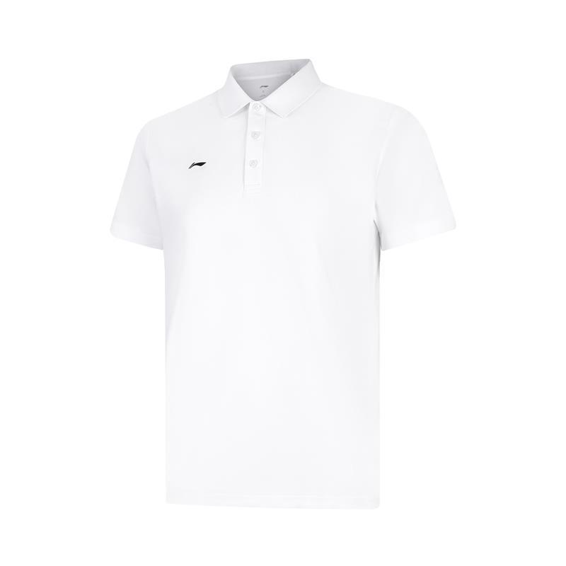 Li-Ning Sports Casual Simple Pullover Solid Color Comfortable Versatile Short Sleeve Polo Shirt Men Polo Shirts APLV495-1