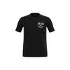Under Armour T-shirt prosty z nadrukiem logo byka Męskie topy Czarny 1357188-001