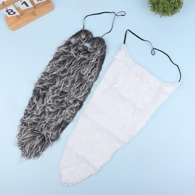 Fake Beard Dress Up With Elastic Rope Facial Hair Cosplay Fake Mustache For Stage Performance Holiday Masquerade Festive