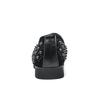 Black Pointed Rock Punk Rivet Leather Casual Shoes For Men New Trend Loafers Wedding Dress Homecoming Footwear Zapatos Hombre