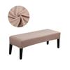Samt Stoff Bankbezug Super Flauschig Elastisch Esszimmer Stuhl Bankbezüge Sitzbezug Für den Heimgebrauch Wohnzimmer Schlafzimmer Klavierzimmer