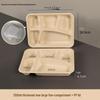 Yuzhuxun Disposable 5-Compartment Takeout Food Container