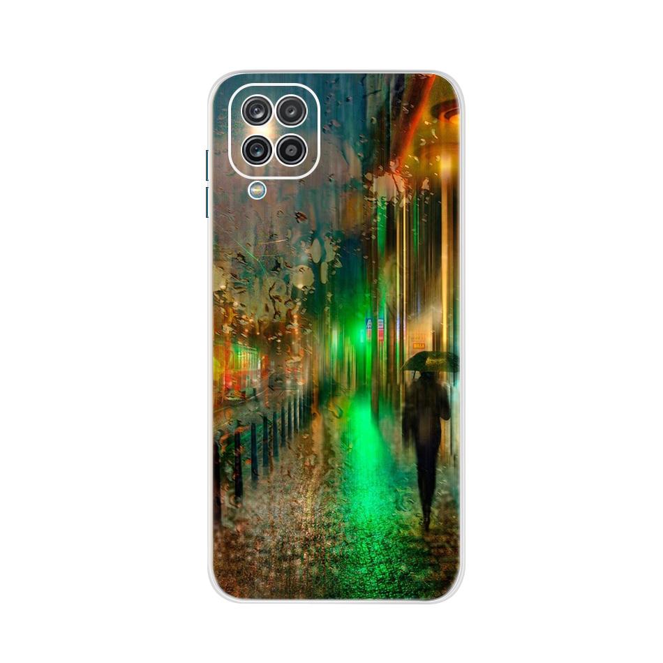 For Samsung A12 Case Soft Silicone Back Cover TPU Fundas For Samsung Galaxy A12 Phone Case For Samsung A 12 A12 2020 6.5" Cover