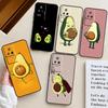 Cute Avocado Fruits Case For Xiaomi 14 13 11T 12T 13T Pro 12 Lite POCO X6 X3 X4 X5 M6 Pro M5s F3 F5 Pro Cover
