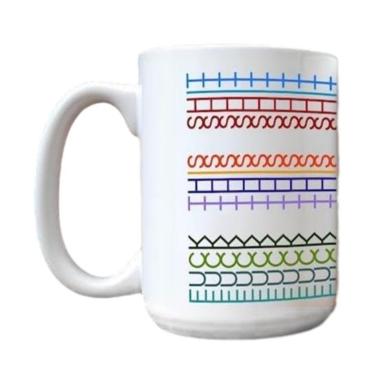 Yousheng Hidden Message Coffee Mug 11oz Capacity Ceramic Cup Funny Senior Citizen Mug Personalized Gift for Family Friends