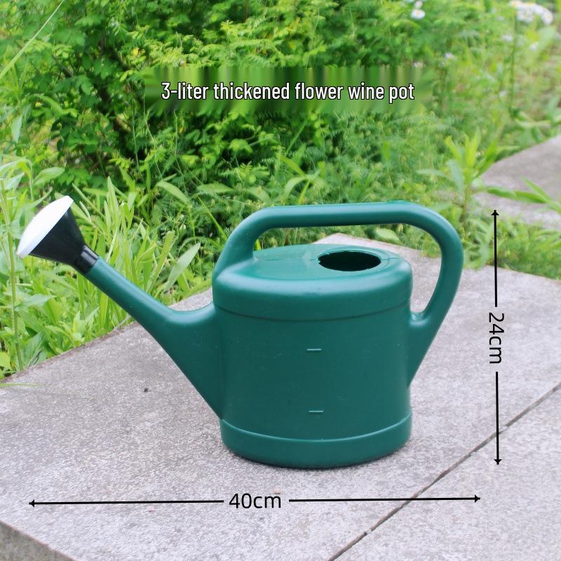 

8-10 літрова побутова лійка з довгим носиком і насадкою для садів