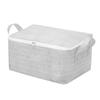 Large-Capacity Clothes Storage Bag With Handle Non-woven Storage Bins  for Travel