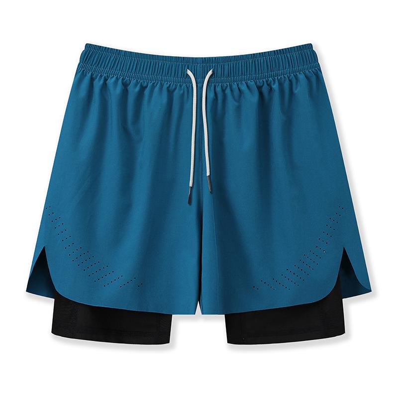 Men's Quick-Dry Two-in-One Running Shorts - 2024 Summer Edition
