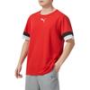 Puma Camisetas Masculinas Vermelhas Gola Redonda Ajuste Reto Moderado 704932-01