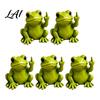 Conversation Starter Desk Decor Mini Monkey Figurine Funny Resin Frog Statue with Middle Finger Gesture Sarcastic Unique Birthday Gift Ideas