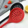 Long Handle Silicone Colander Non-Stick Cooking Strainer Heat Resistant Filter Spoon Mesh Skimmer Oil Mesh Colander Kitchen Tool