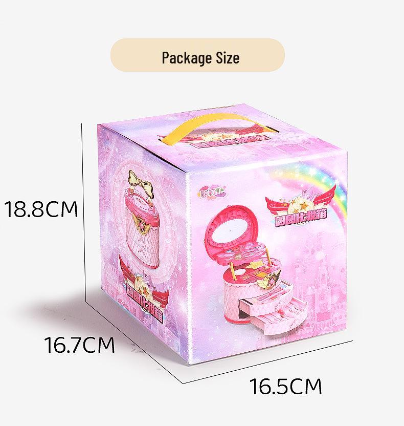 Children's Makeup Toy Set: Nail Polish, Lipstick, and Girl's Cosmetics Box - Perfect Birthday Gift
