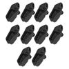 10pcs Tent Tarp Clip Plastic Crocodile Mouth Tent Awning Clamp for Outdoor Camping Canopy