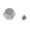 Anti-rust Fishing Reel Handle Crank Nuts Plate Screw Cap for S/D/A Baitcasting Reels