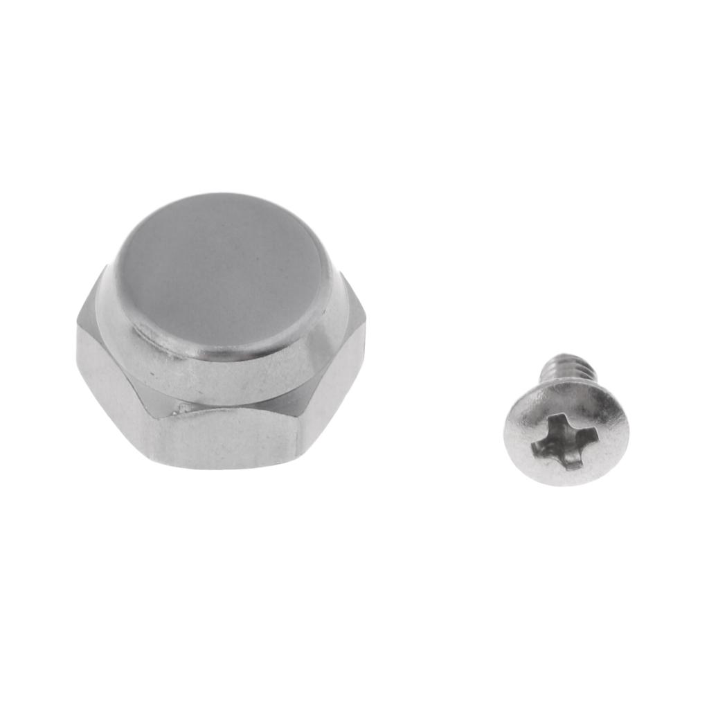 Anti-rust Fishing Reel Handle Crank Nuts Plate Screw Cap for S/D/A Baitcasting Reels