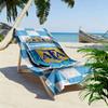Argentina Blue Badge Towel Beach Towel Quick-drying for Travel Outdoor Sports Jogging Beach and Swimming