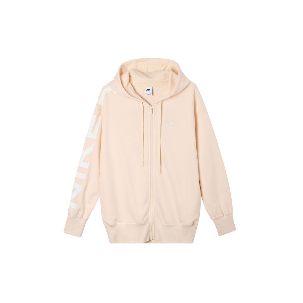nike air hoodie beige